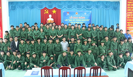 Học kỳ quân đội năm 2017 có 80 học viên tham gia